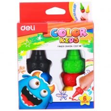 Мелки восковые Deli Color Kids EC20790 6 шт.