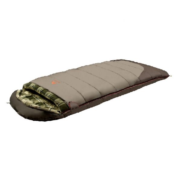 Спальный мешок Alexika Siberia Wide Plus (195+35)x100 см лев. сторона оливковый